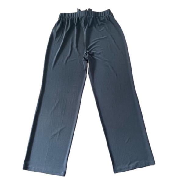 Ellen Tracy Essential Drawstring Black Comfortable Pants Size Medium - Picture 5 of 11